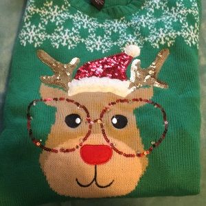 Light up ugly Christmas sweater
